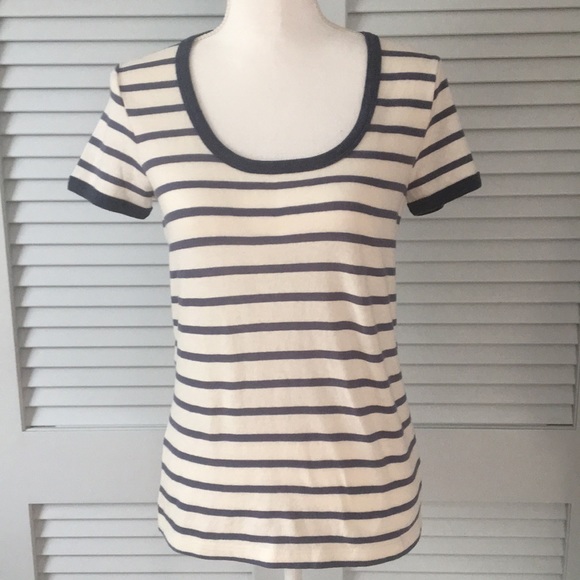 Madewell Striped T-Shirt - Picture 1 of 4